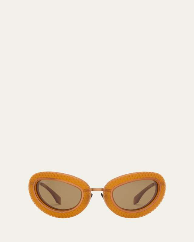 Tokyo Acetate & Metal Alloy Cat-Eye Sunglasses